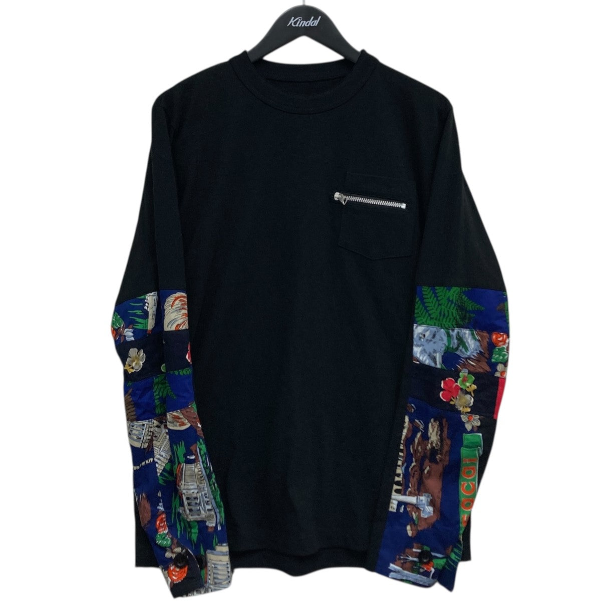 sacai(サカイ) ARCHIVE PRINT MIX LONG SLEEVE T SHIRT 長袖Tシャツ 21