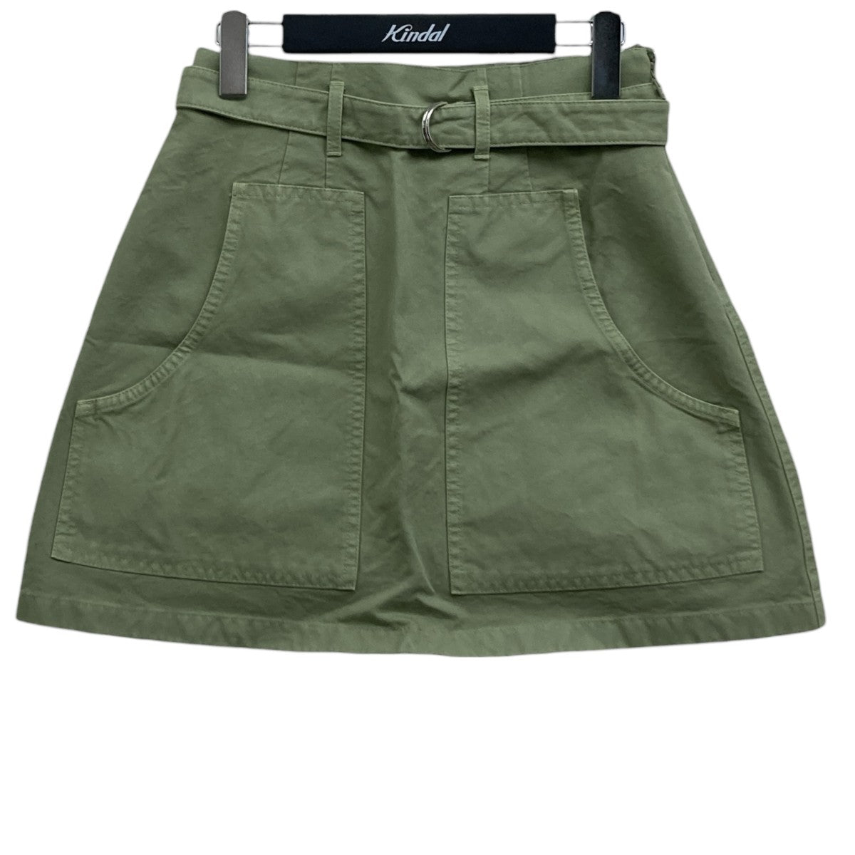 PRADA(プラダ) キャンバスミニスカート P131YH オリーブ サイズ 36