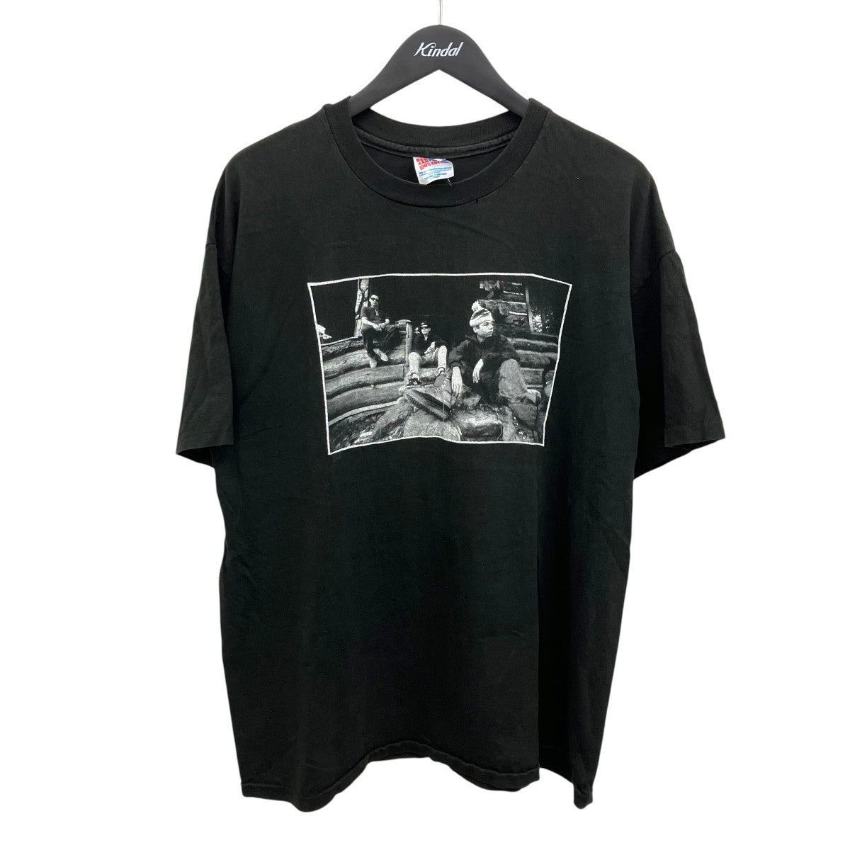 BEASTIE BOYS ビンテージ 90s HANES Tシャツ ブラック BEASTIE BOYS(ビースティボーイズ) HANES、フォトプリント プリントT