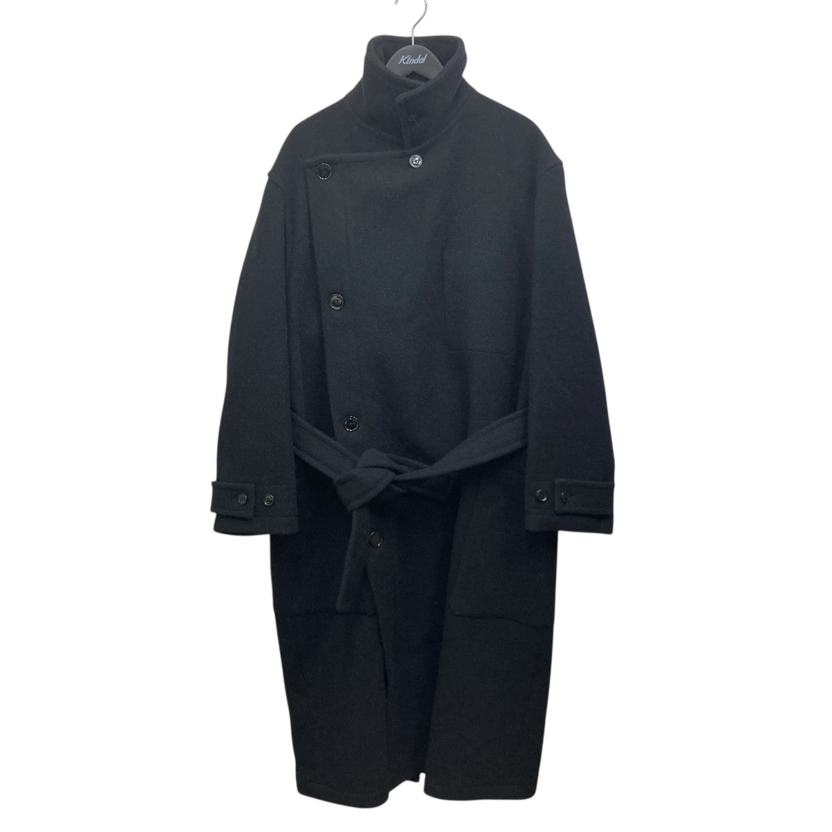 ウールロングラップコートCO184LF615