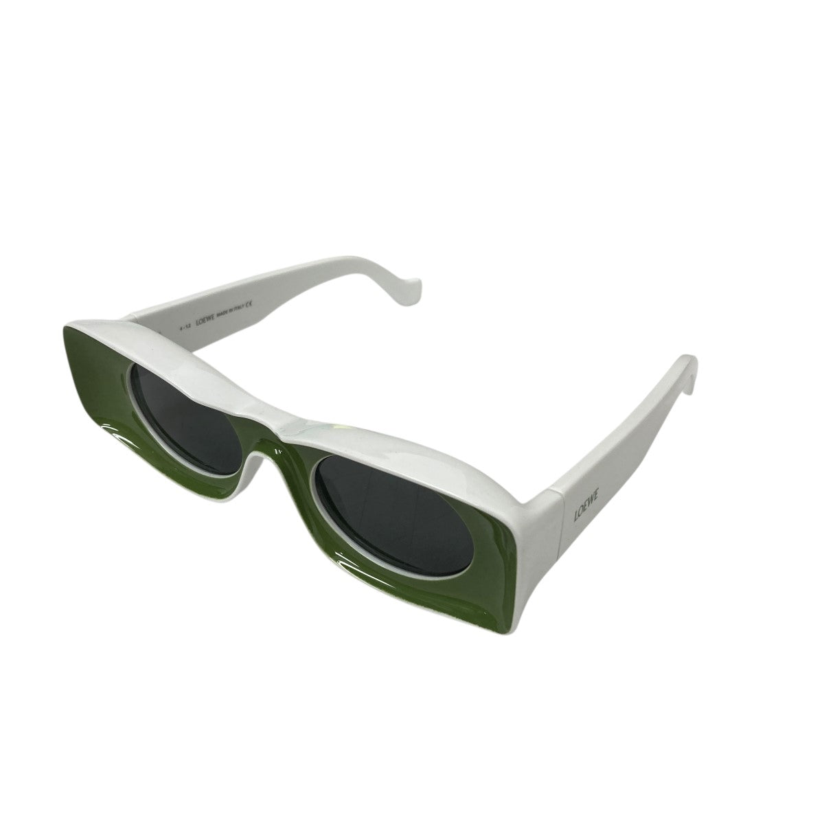 LOEWE(ロエベ) サングラス LW40033I ホワイト×グリーン サイズ 49/23