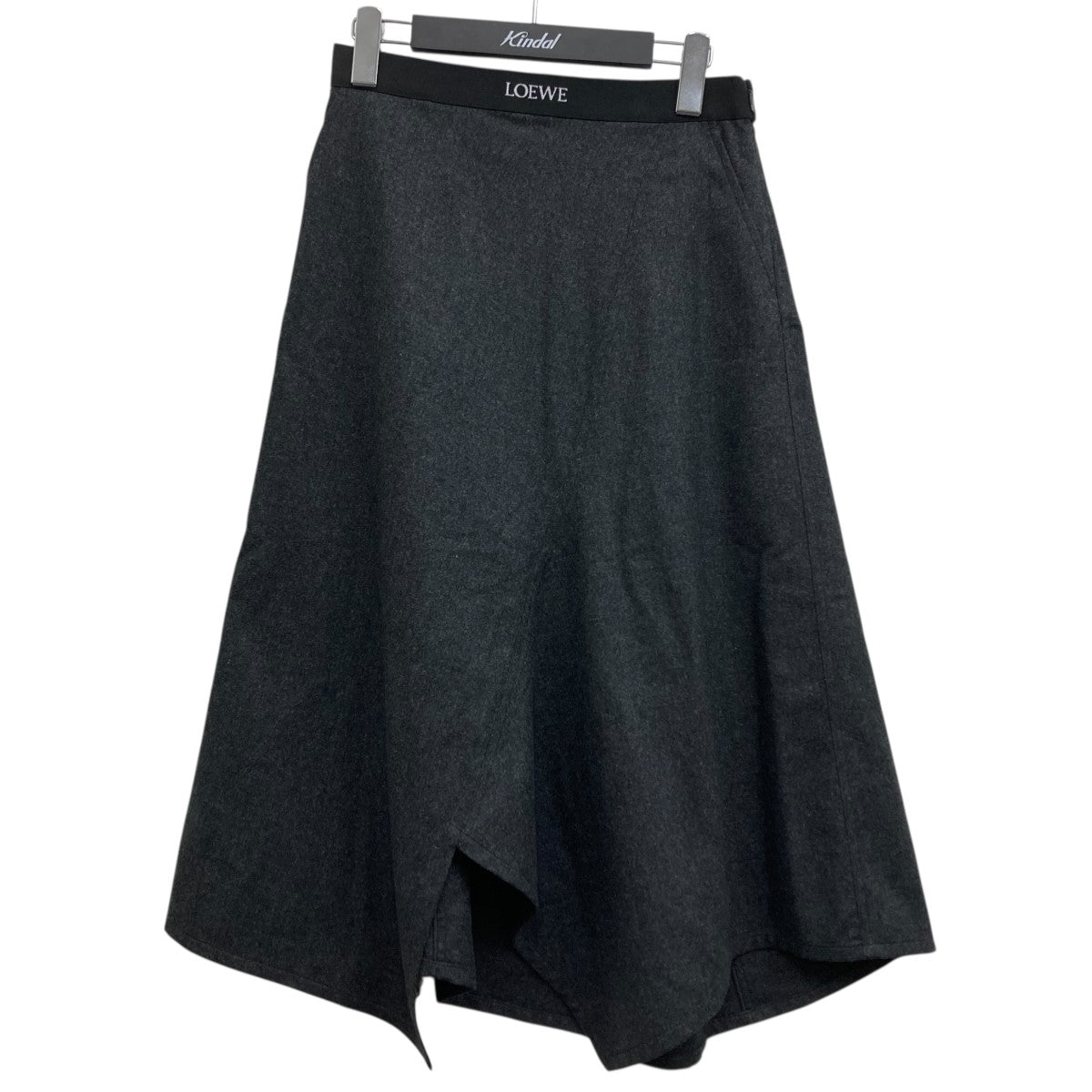 LOEWE(ロエベ) ASYMMTRIC SKIRT SAMPLE品 ウールスカート S359Y08X79