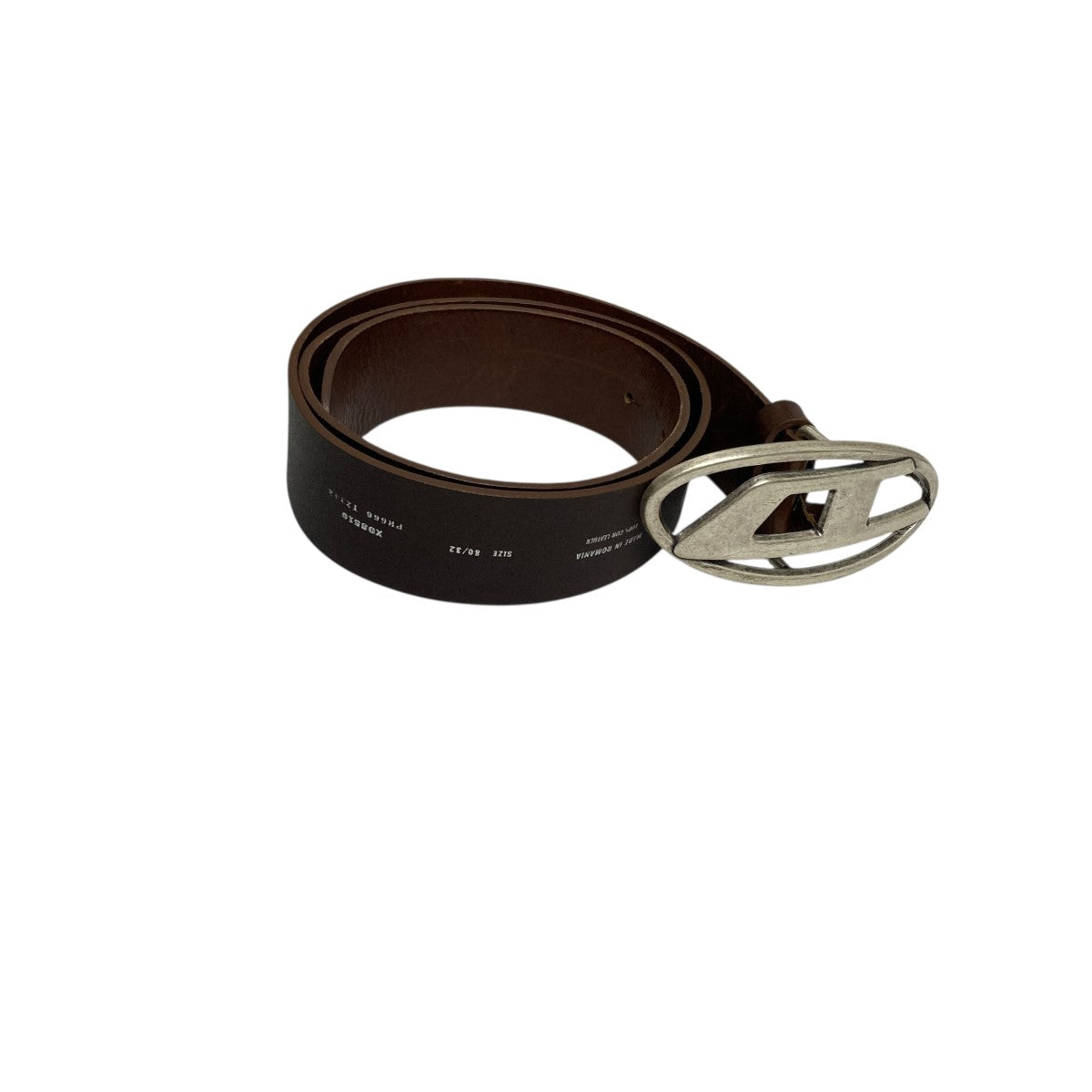 DIESEL(ディーゼル) ベルト X08516 ブラウン サイズ 80/32｜【公式