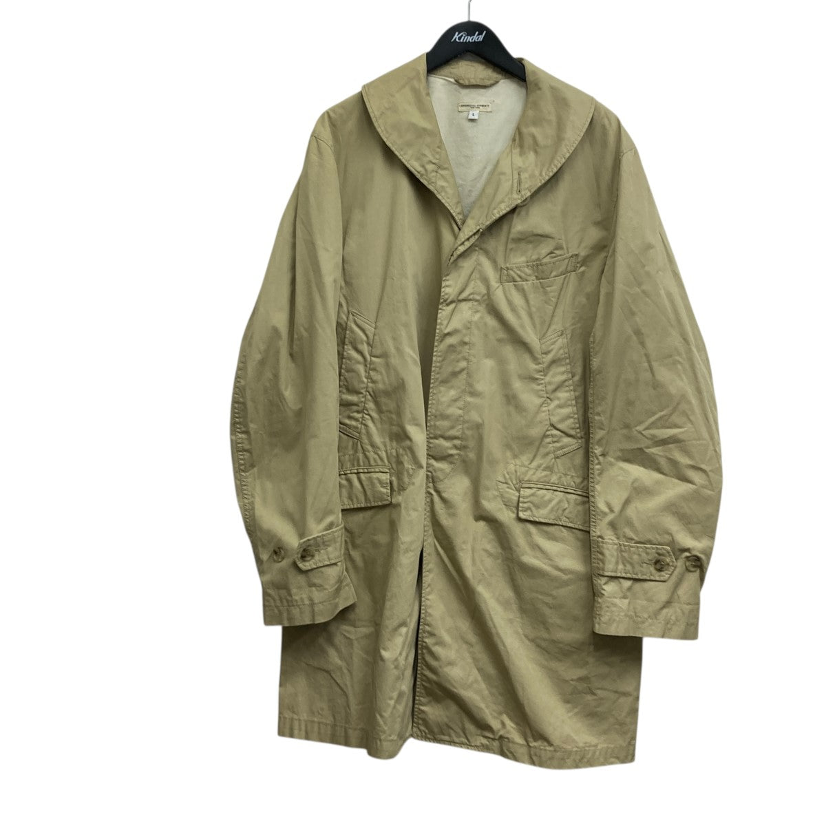 名作Engineered Garments ストームコート Sサイズ ベージュ 中古・古着通販】Engineered Garments (エンジニアードガーメンツ