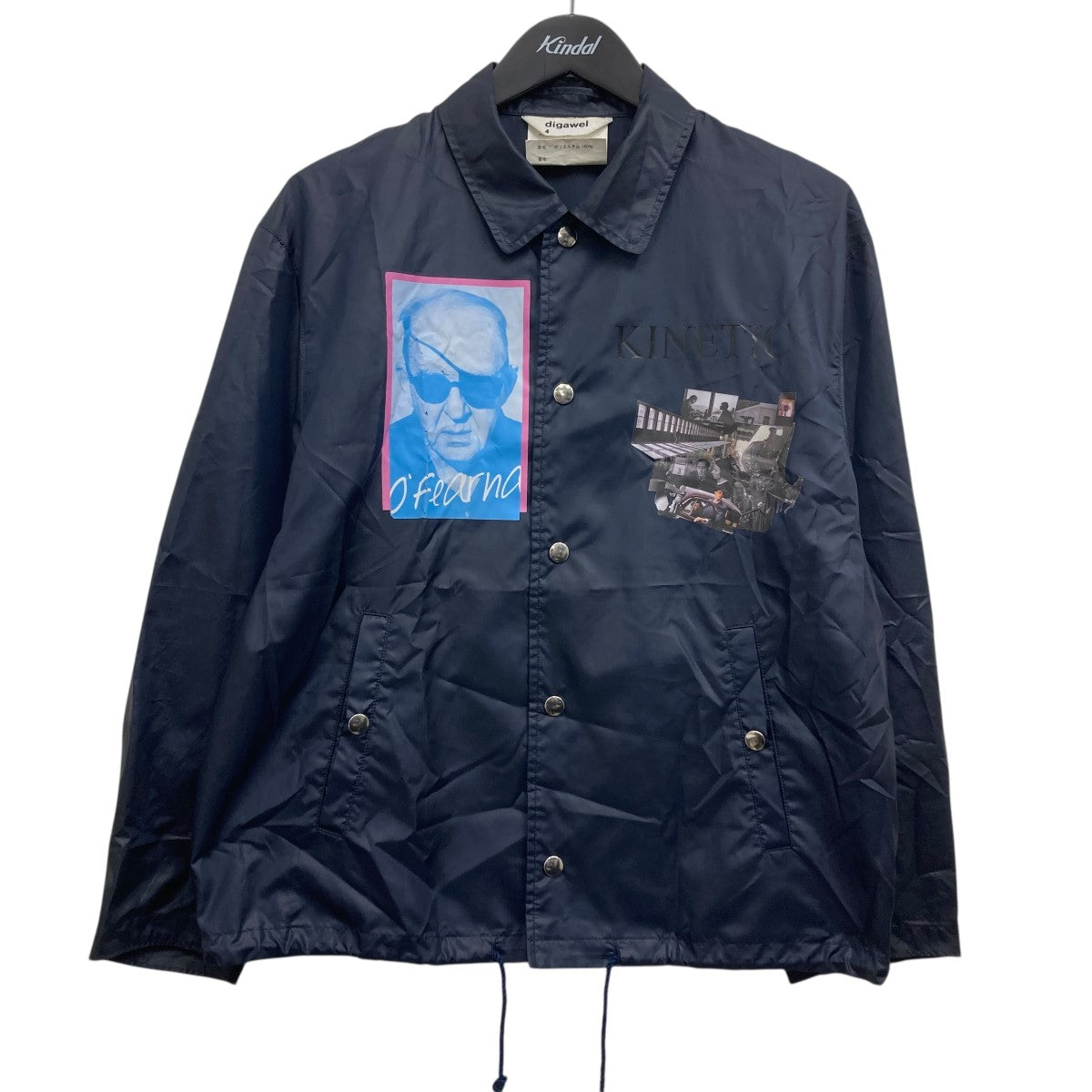 DIGAWEL(ディガウェル) コーチジャケット ネイビー サイズ 0｜【公式