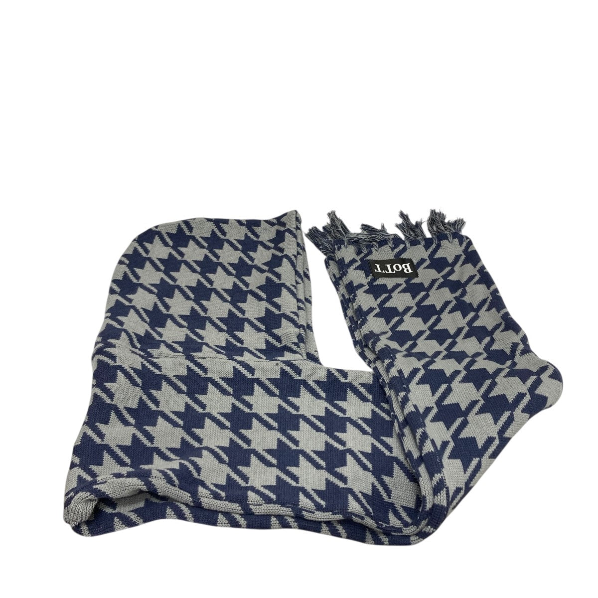 HOUNDSTOOTH HOODED SCARFフーデッドマフラー