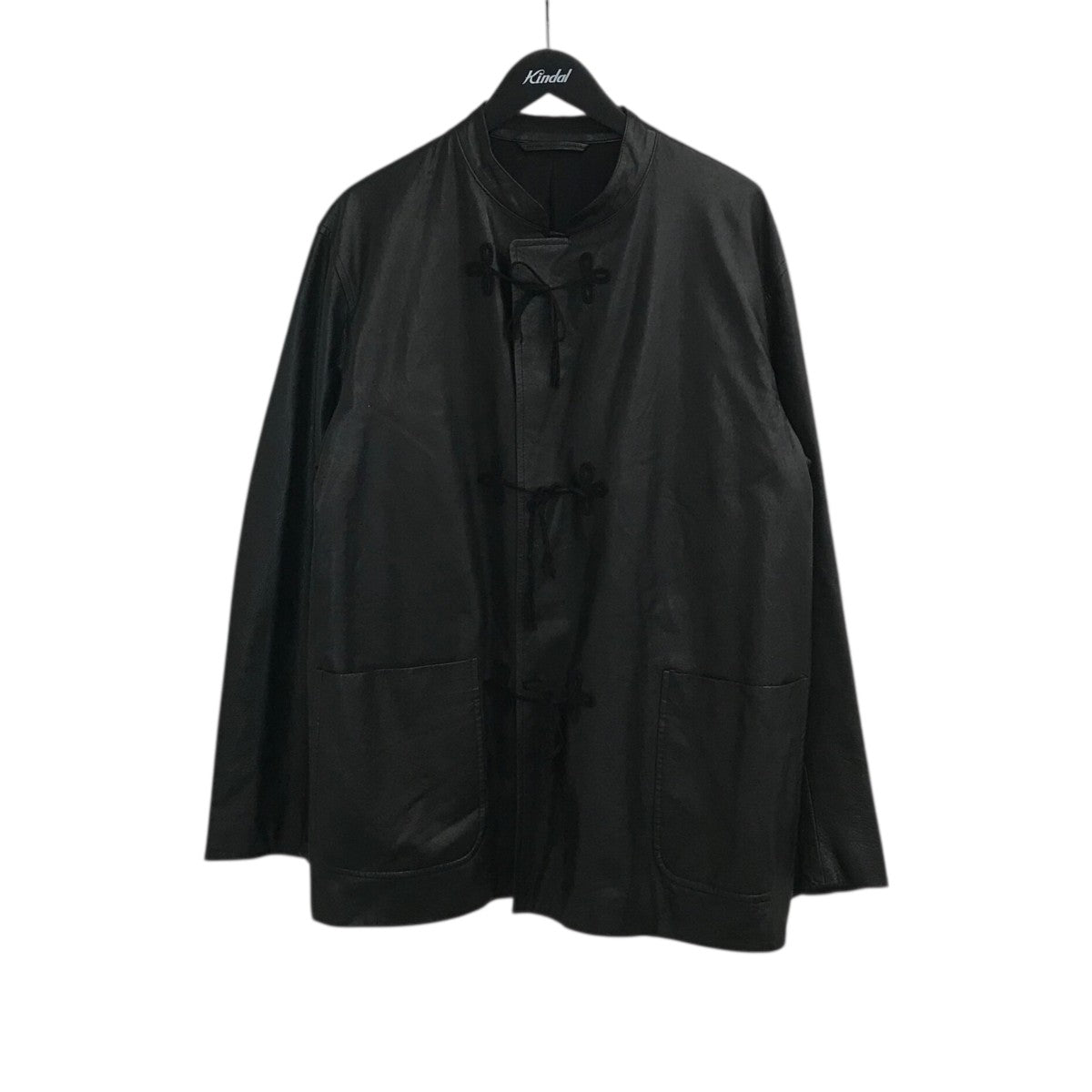 COMOLI(コモリ) レザー スタンドカラージャケットZ0101026 Z0101026