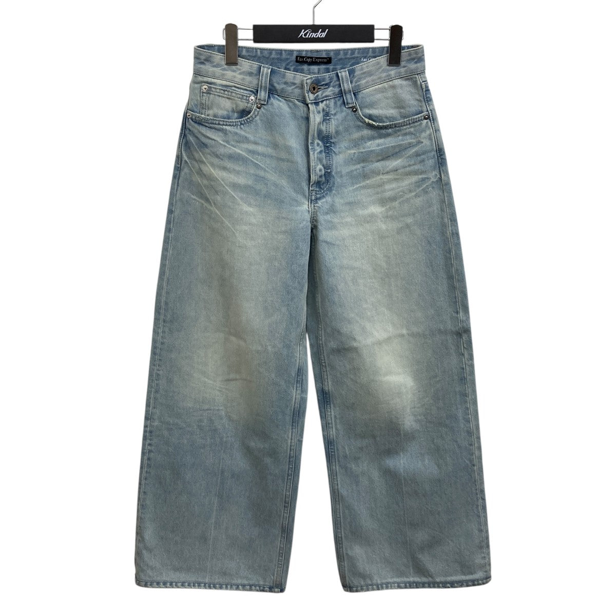 fax copy express ワイドデニムパンツ　ジーンズ　バギー Fax Copy Express(ファックス コピー エクスプレス) バギーデニム