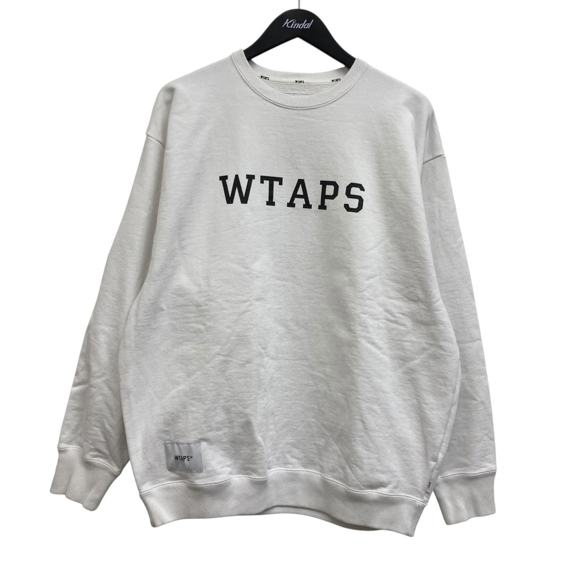WTAPS(ダブルタップス) 25SS ロゴスウェット 251ATDT-CSM03 ホワイト 