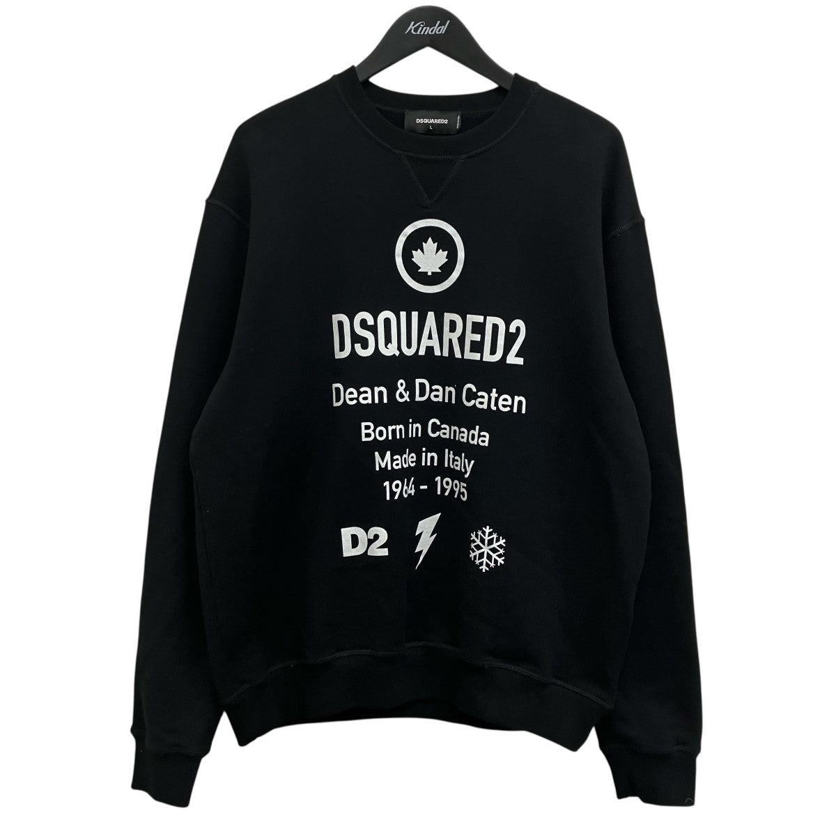 DSQUARED2(ディースクエアード) クルーネックスウェット S74GU0425
