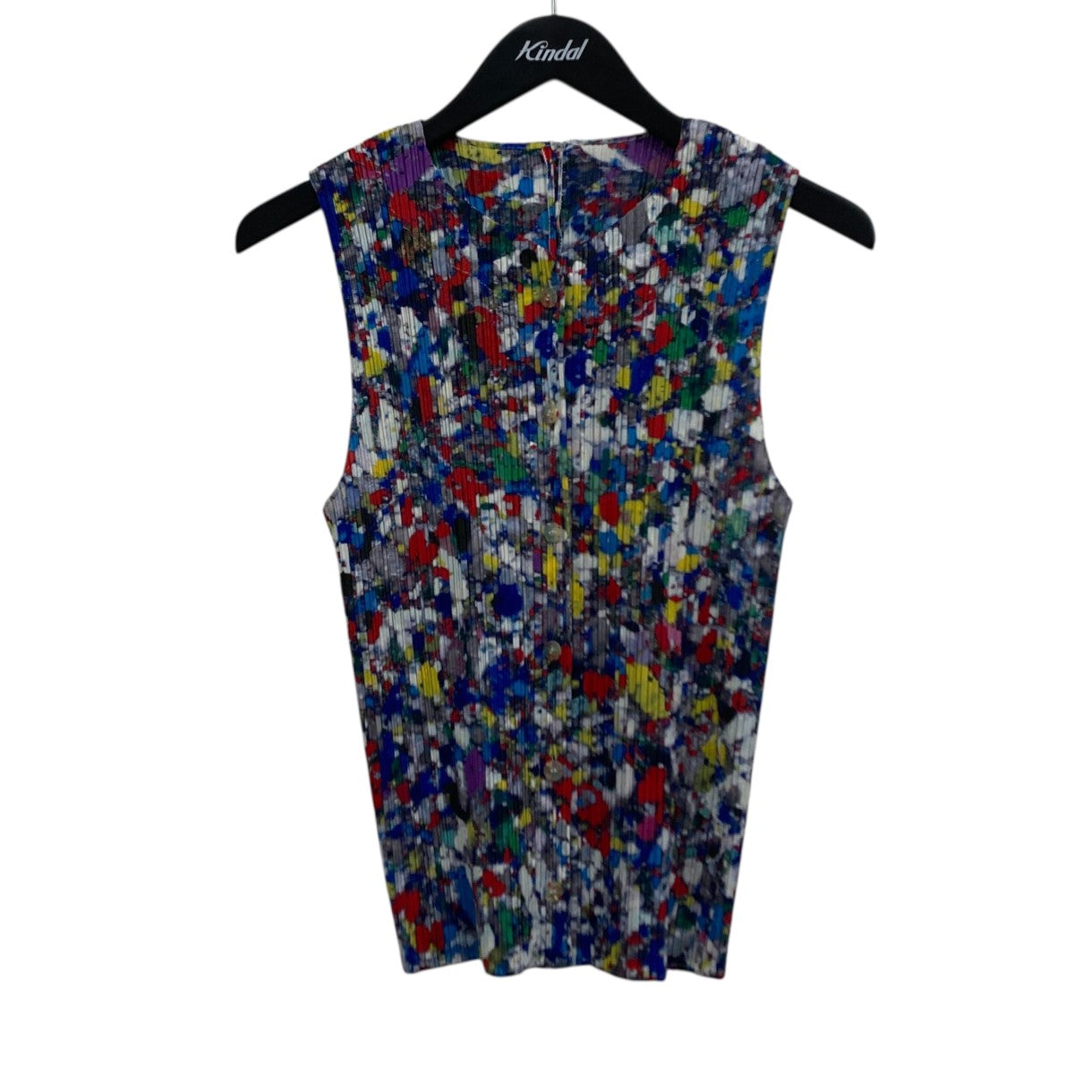 PLEATS PLEASE(プリーツプリーズ) 総柄プリーツベスト PP96-JE021