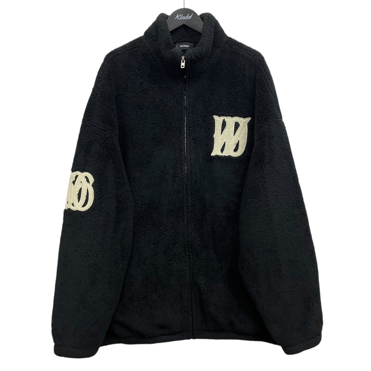 WE11DONE ロゴフリースジャケット 古着・中古-1枚目のアイテム画像
