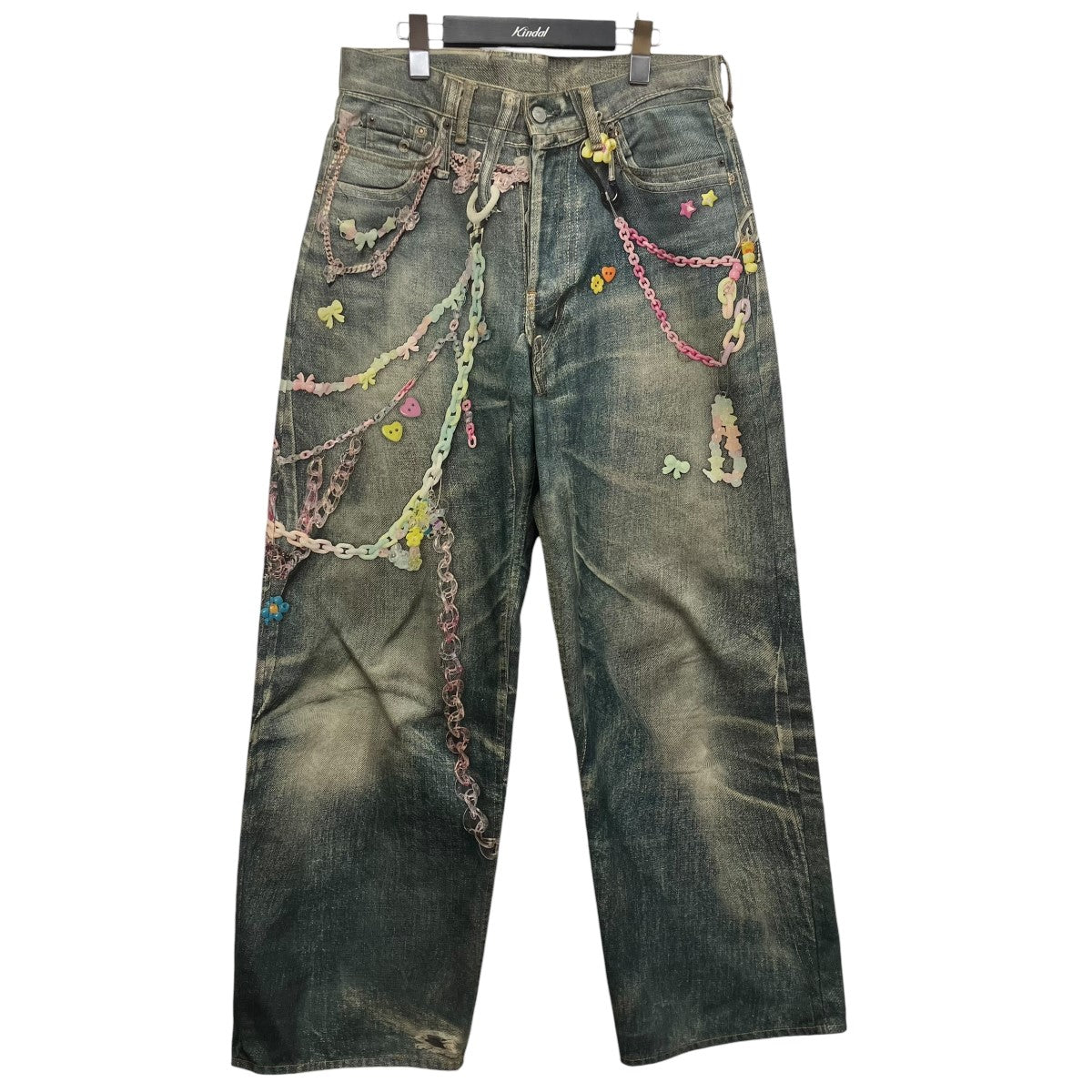 ACNE STUDIOS(アクネストゥディオズ) プリントデニムパンツ FN-MN