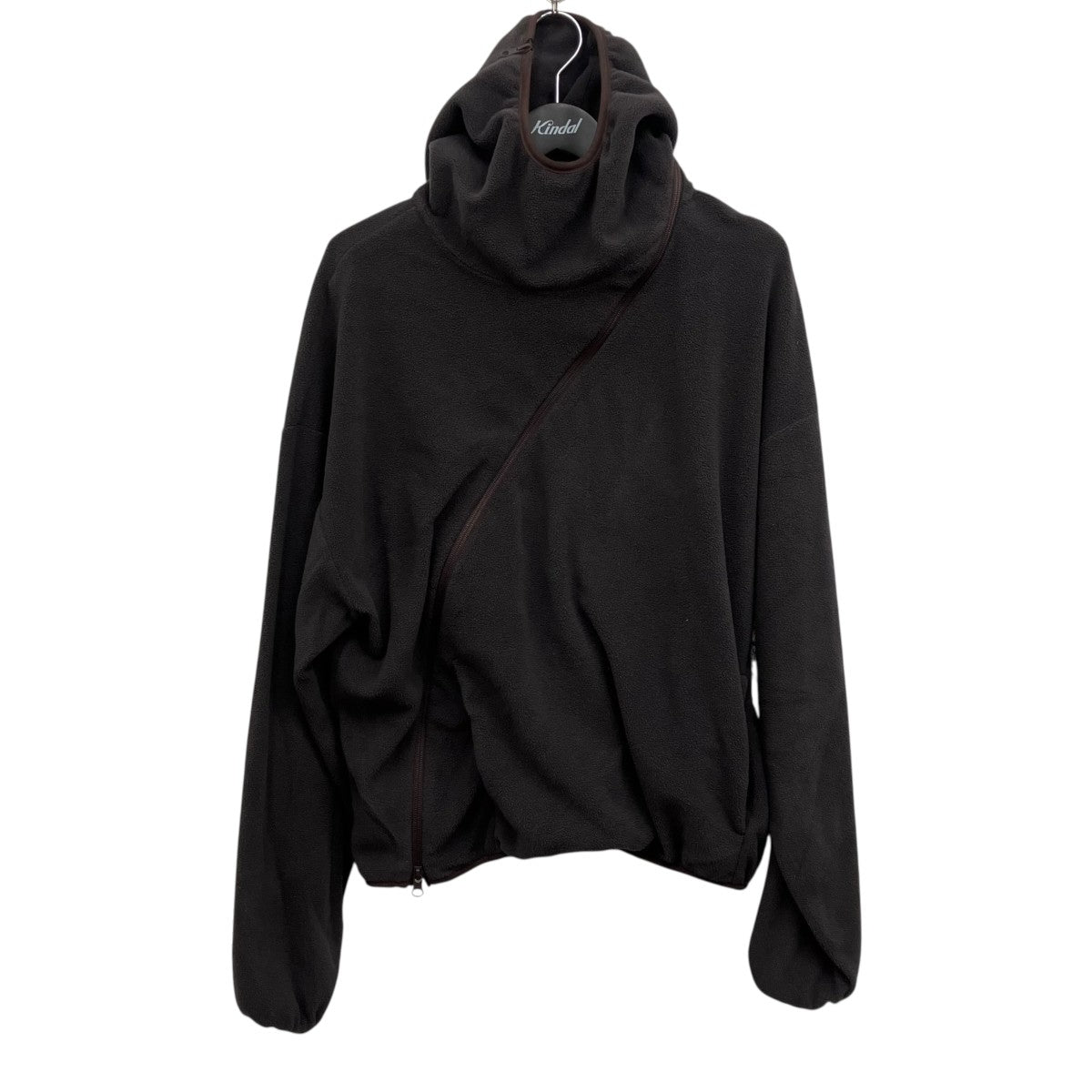 POST ARCHIVE FACTION (PAF) 4.0 HOODIE CENTER フリースパーカー 古着・中古-1枚目のアイテム画像