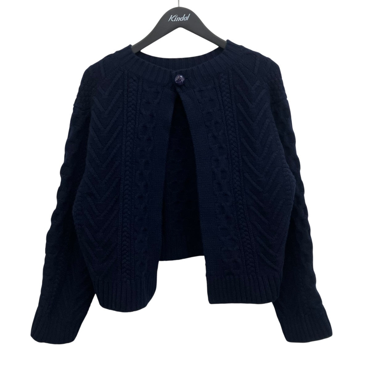 sacai(サカイ) ケーブルニット 14-02048 ネイビー サイズ 2｜【公式