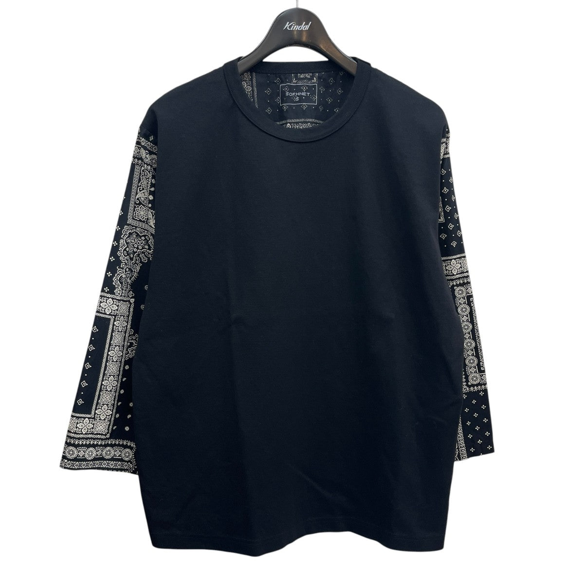 SOPHNET．(ソフネット) FABRIC MIX WIDE CUT SEWN切替カットソーSOPH
