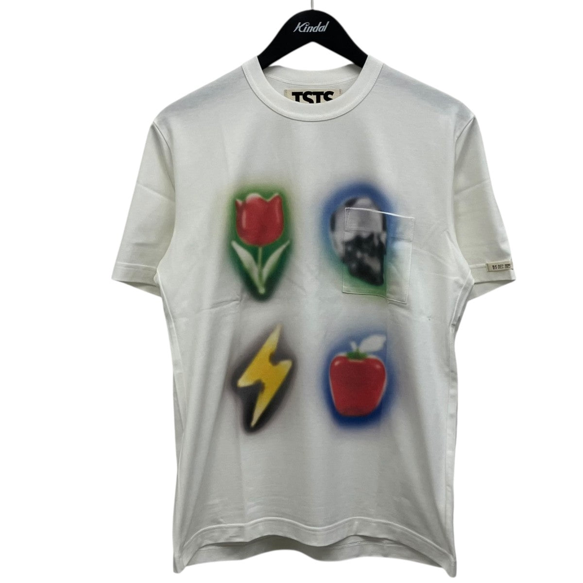 専用　　TSTS Tシャツ TSTS(ティーエスティーエス) MISTY POCKET T-SHIRT 26SMM0003 ホワイト