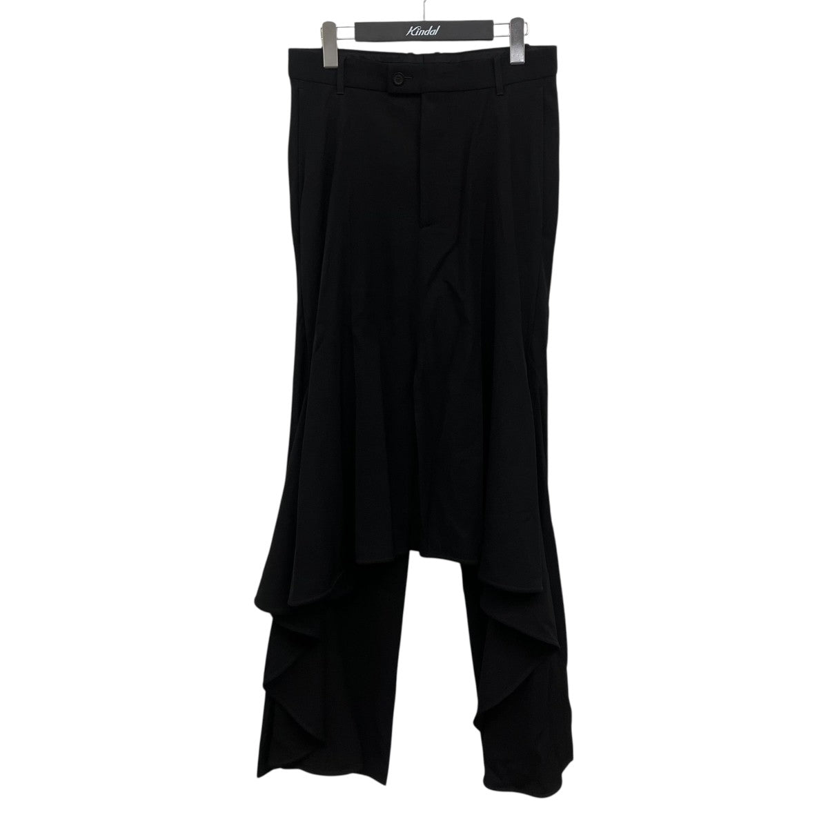 BALENCIAGAバレンシアガ アシンメトリー フリル千鳥格子スカート 34 BALENCIAGA(バレンシアガ) デコンストラクトゴデットスカート 768730