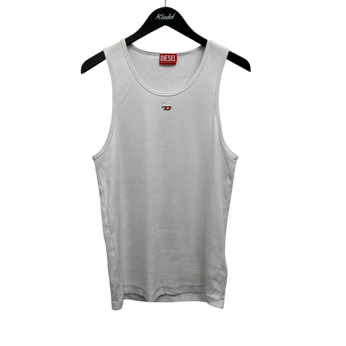 DIESEL ロゴ　タンクトップ DIESEL(ディーゼル) ロゴタンクトップ A04088 ホワイト サイズ M