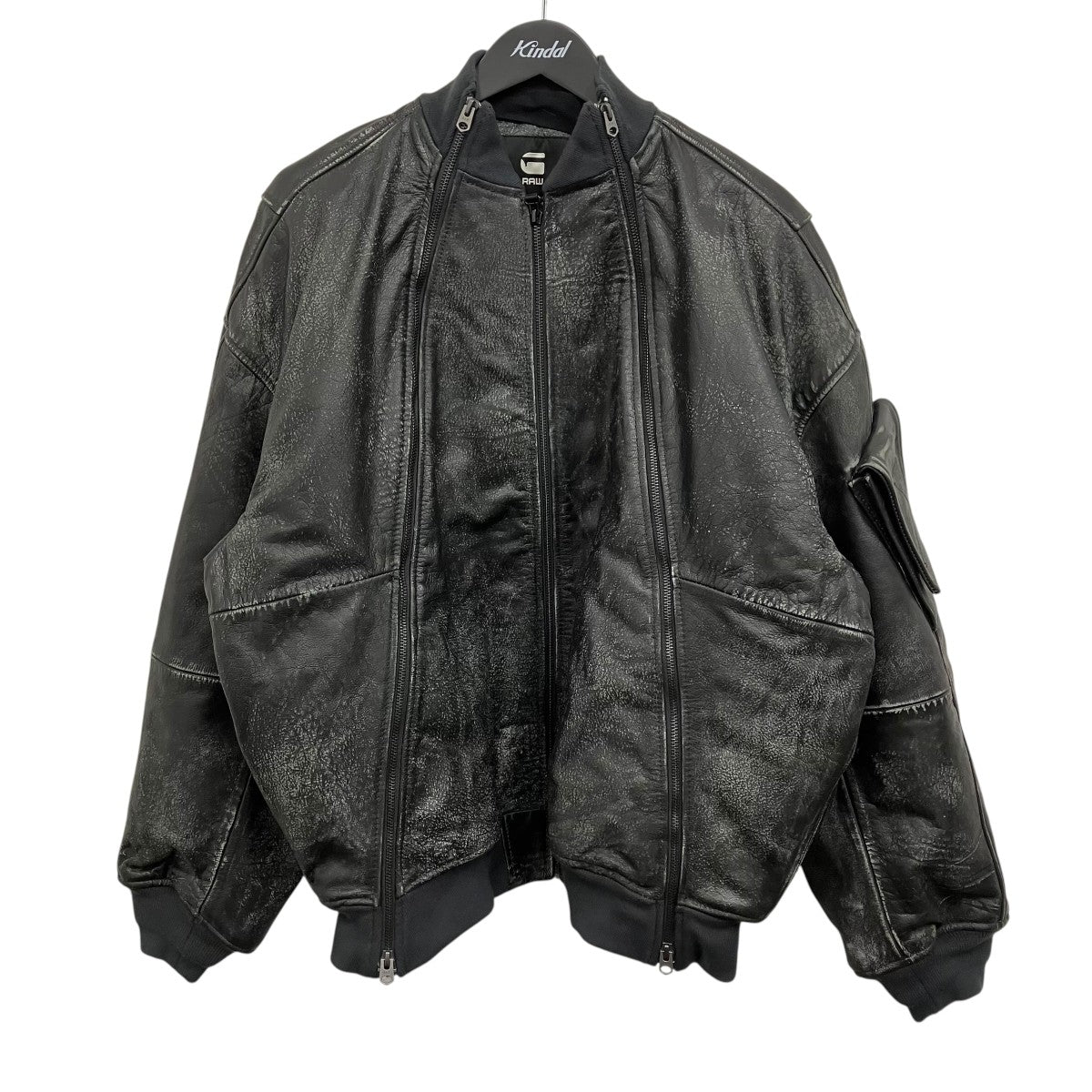 G-STAR RAW(ジースター・ロウ) レザージャケット D28980 ブラック