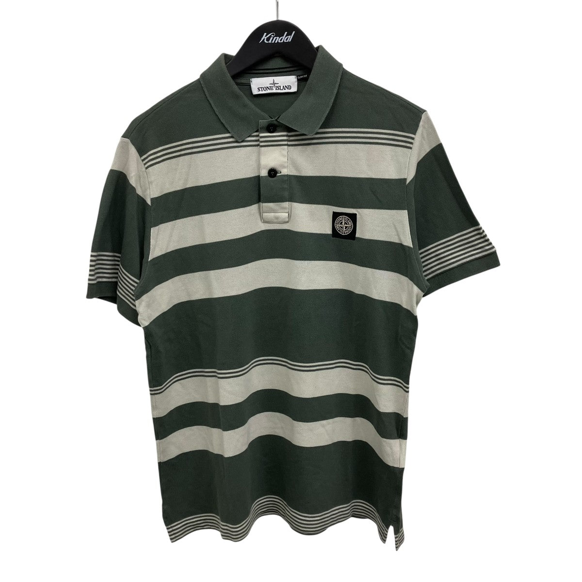 STONE ISLAND(ストーンアイランド) ポロシャツ 015222S37 グリーン