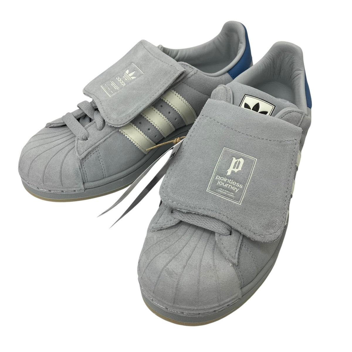adidas×常田大希 SUPERSTAR II atmos DAIKI TSUNETA POINTLESS JOURNEY ローカットスニーカー 古着・中古-1枚目のアイテム画像