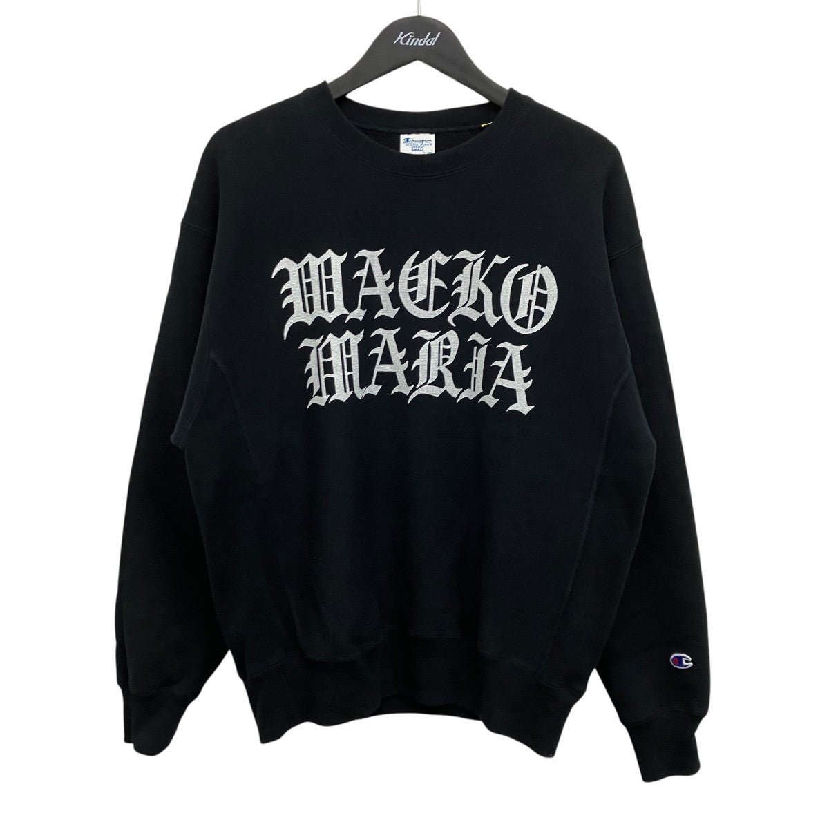 WACKO MARIA×Champion クルーネックスウェット ブラック サイズ S 
