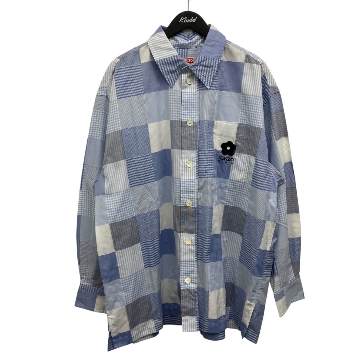 KENZO(ケンゾー) 長袖シャツ FD55CH5079LK ブルー サイズ L｜【公式