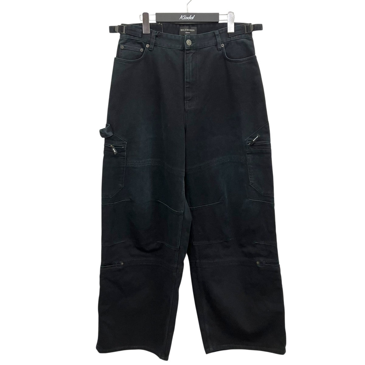 BALENCIAGA(バレンシアガ) Soft Black Left Hand Denim Pants デニム 