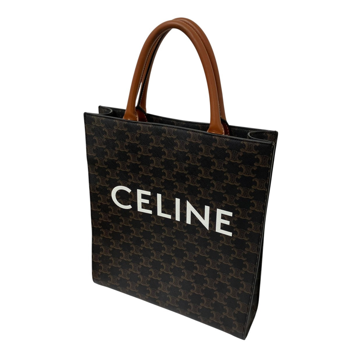CELINE(セリーヌ) トリオンフ バーティカルカバ 2WAYハンドバッグ S-SL 