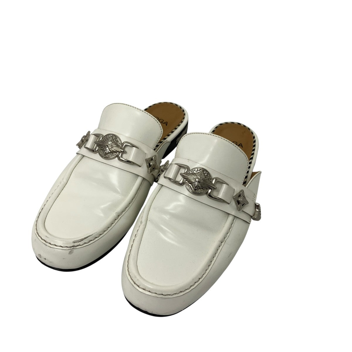 TOGA PULLA(トーガプルラ) LEATHER STUDDED ACCENTS MULES ミュール