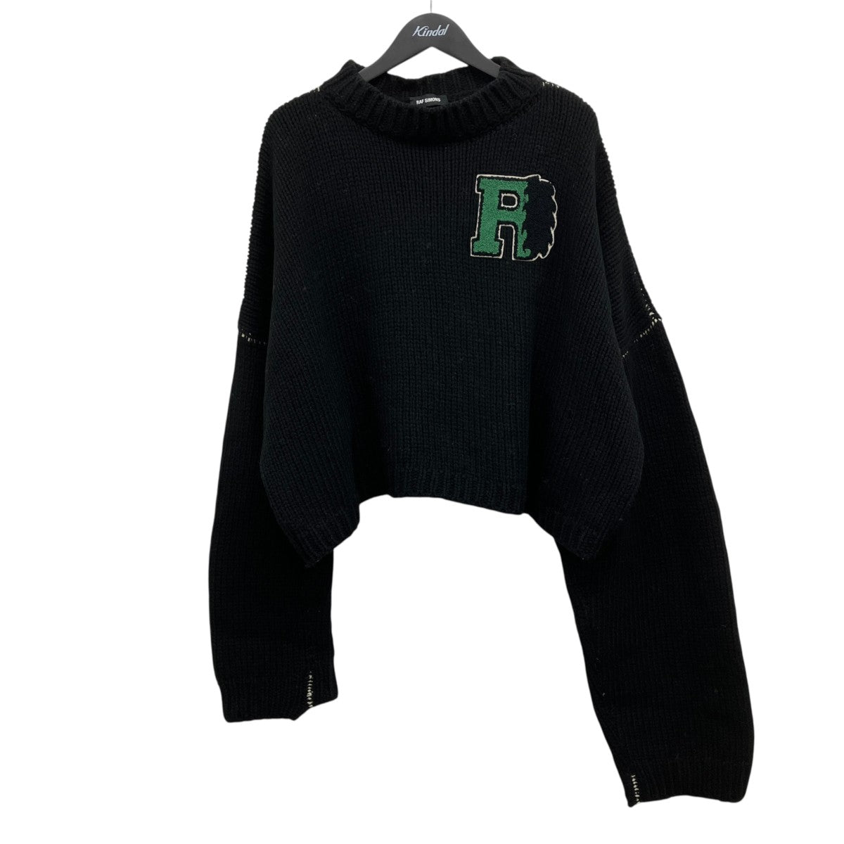 RAF SIMONS(ラフシモンズ) Rワッペンオーバーサイズニット 123065217