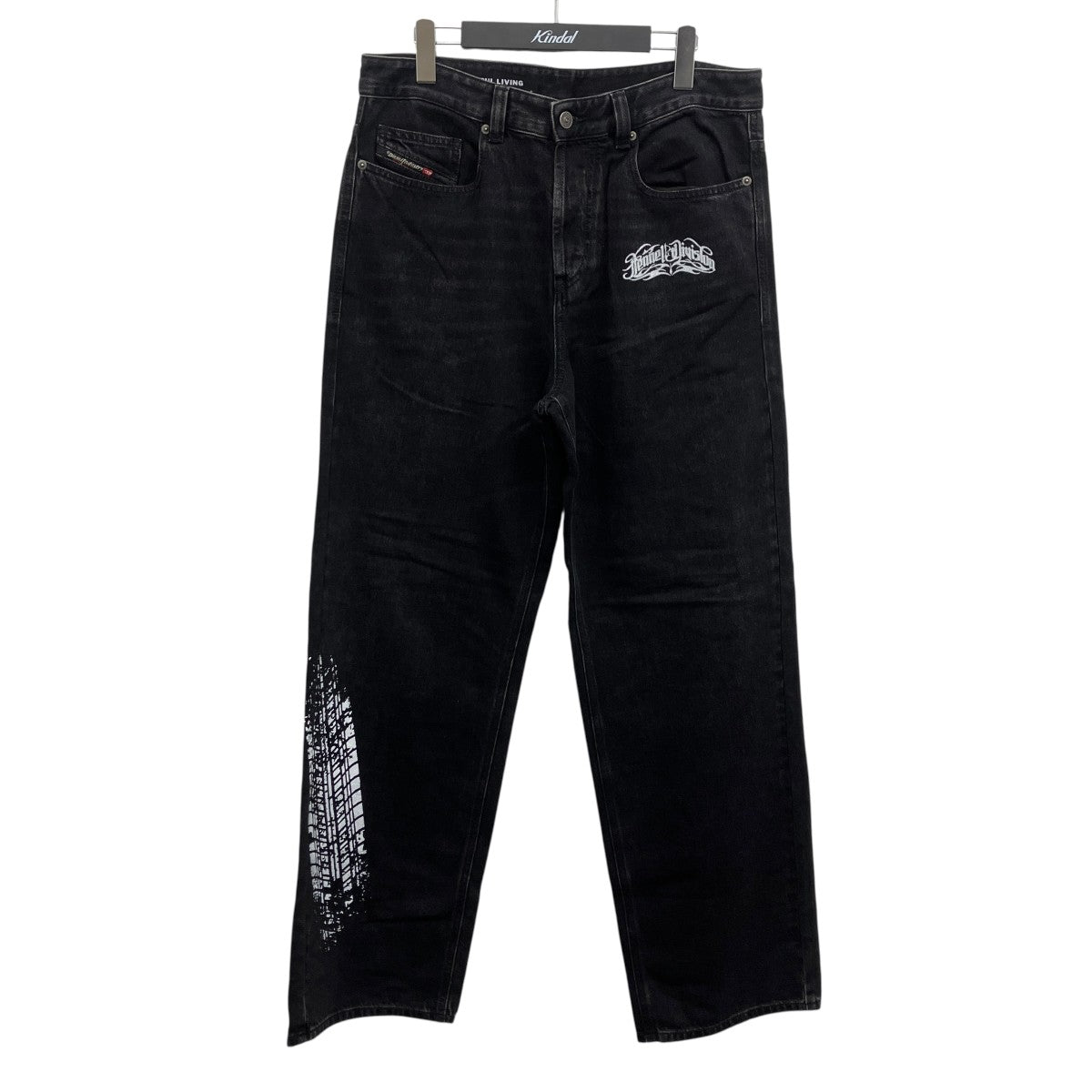DIESEL(ディーゼル) バイカーデニムパンツ 09P09 ブラック サイズ W31