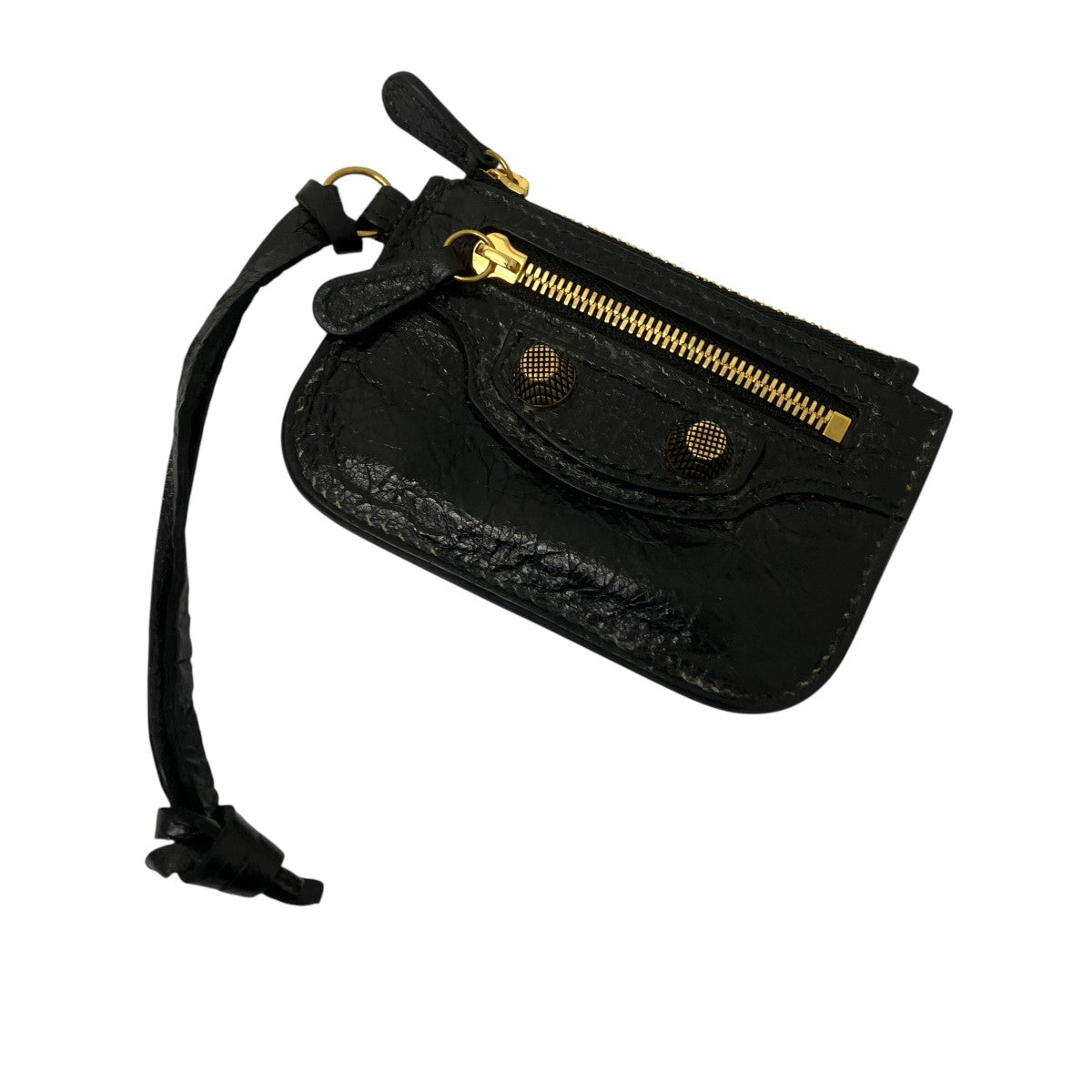 BALENCIAGA(バレンシアガ) ルカゴールコインケース 776769 - ブラック