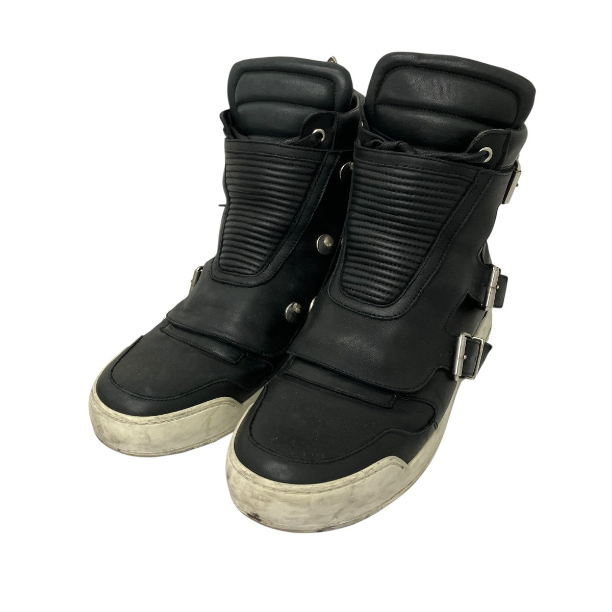 BALMAIN(バルマン) ハイカットスニーカー ブラック サイズ 43(28.5cm