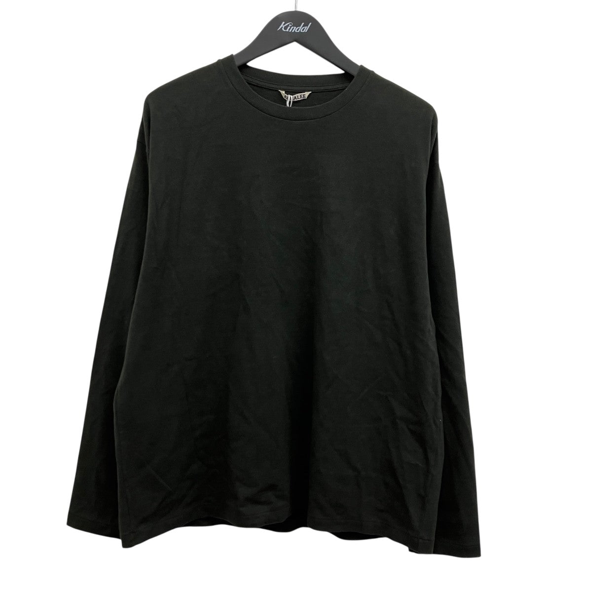 AURALEE オーガニックコットンカットソー長袖 新品未使用 AURALEE(オーラリー) BRUSHED ORGANIC COTTON JERSEY L S TEE ロング