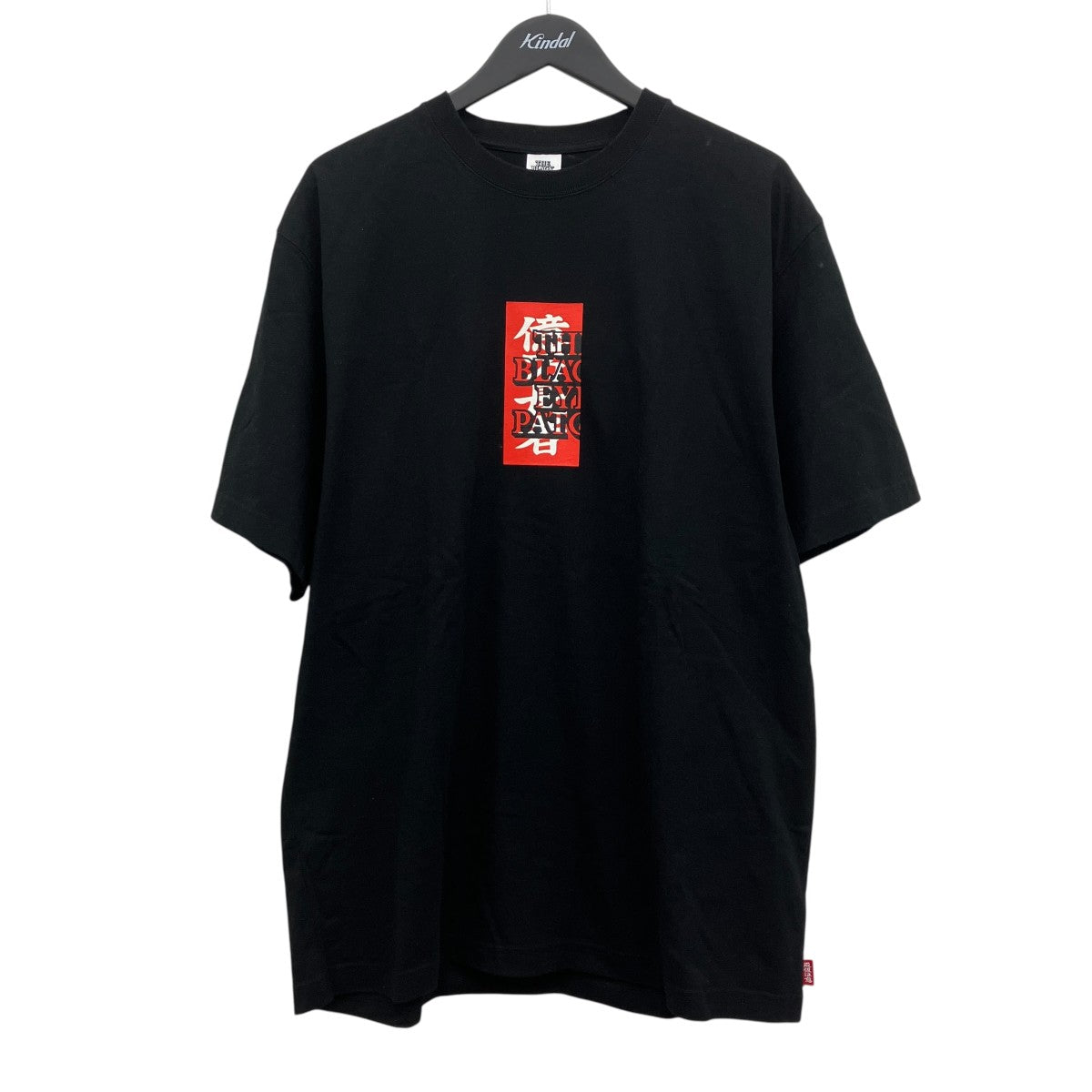 THE BLACK EYE PATCH(ブラックアイパッチ) プリントTシャツ ブラック