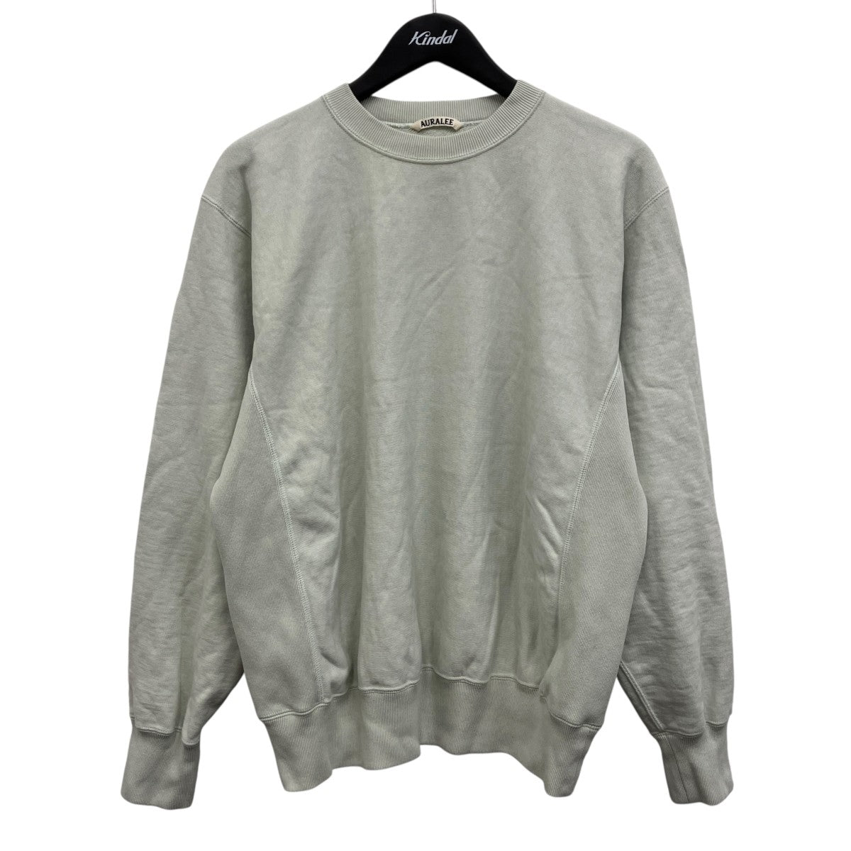 AURALEE クルーネック スウェット AURALEE(オーラリー) クルーネックスウェット A26SP03TU ミント サイズ