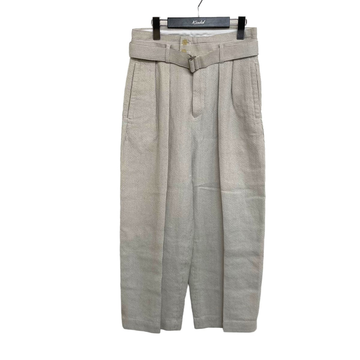 SEEALL(シーオール) 22SS 「Double waist belt pants」 ダブルウエスト ...