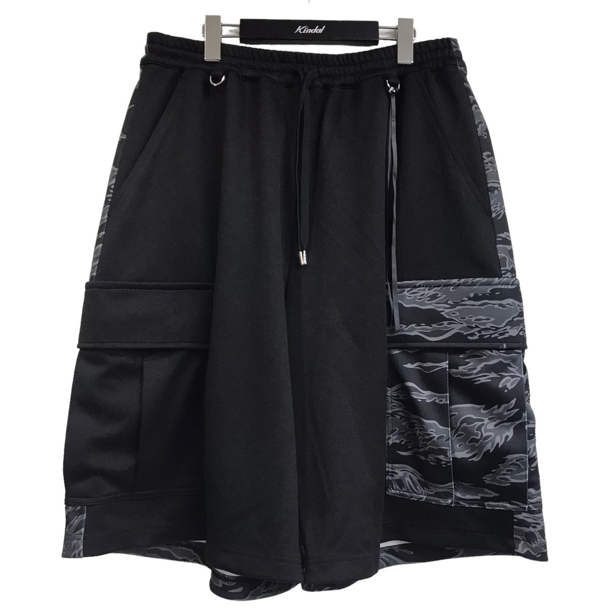 mastermind japan×PHENOMENON 「BLK TIGER CAMO SHORTS」スウェットハーフパンツ ブラック×グレー サイズ  15｜【公式】カインドオルオンライン ブランド古着・中古通販【kindal】