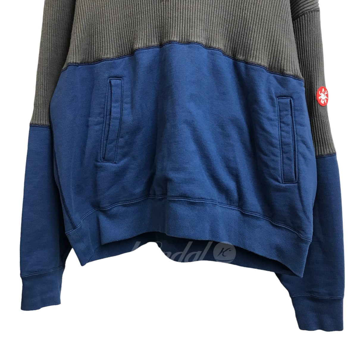 「Wide Rib Cut Heavy Hoodie」ワイドリブプルオーバーパーカー