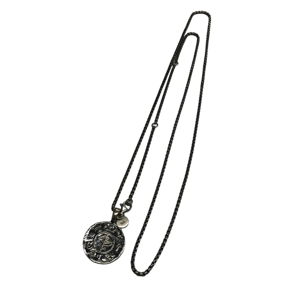 TOM WOOD(トムウッド) Coin pendant sterling-silver necklace シルバーネックレス サイズ  12｜【公式】カインドオルオンライン ブランド古着・中古通販【kindal】