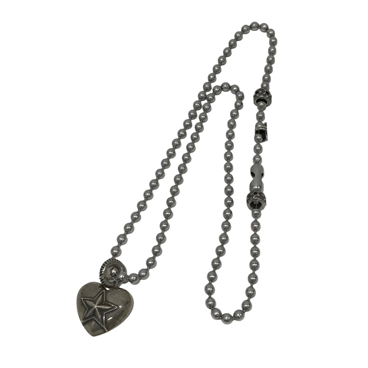 CODY SANDERSON(コディサンダーソン) Heart ＆ Sheriff Star Stainless Ball Chain  Necklace×2 HOLLOW STAR RONDELLE BEADネックレス ４点セット サイズ 13｜【公式】カインドオルオンライン 