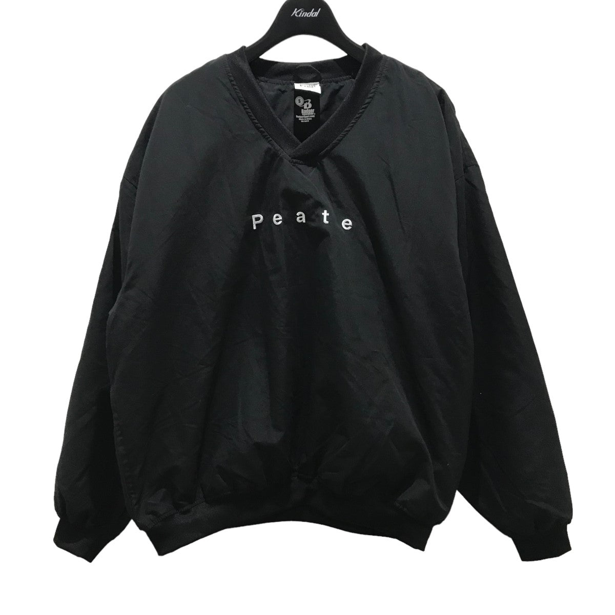 PEATE(ピート) LEWKナイロンプルオーバー ブラック サイズ 15｜【公式】カインドオルオンライン ブランド古着・中古通販【kindal】