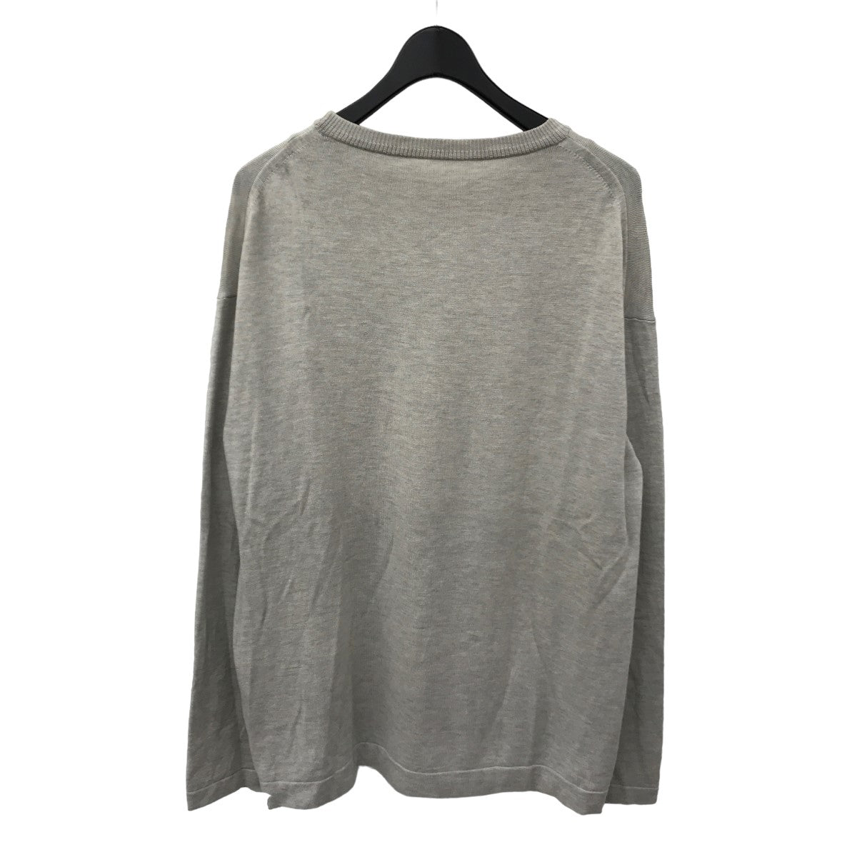 wool crewneck L S クルーネックニット 1603-004