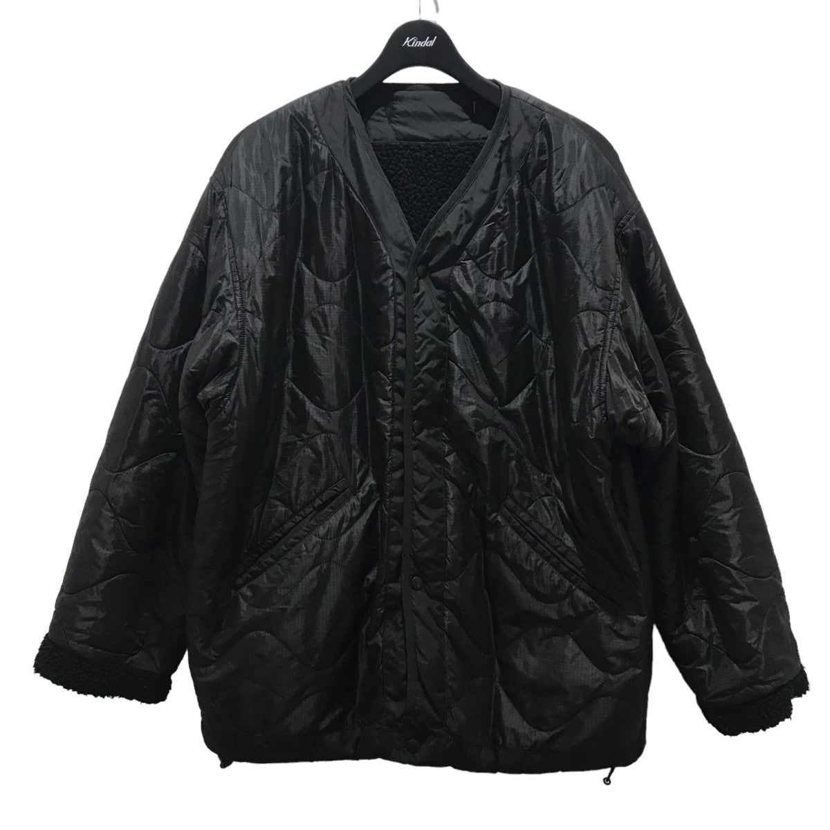 ALPHA×ZUCCA ボアキルトブルゾン ブラック サイズ Free｜【公式