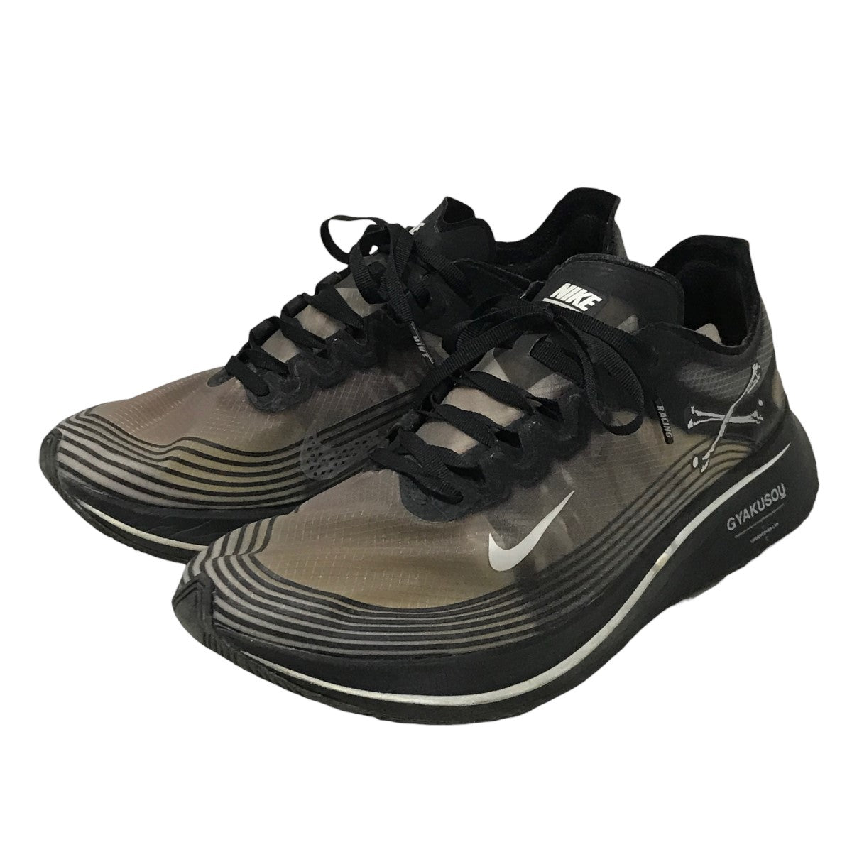 GYAKUSOU(ギャクソウ) NIKE ZOOM FLY UNDERCOVER GYAKUSOUメッシュスニーカーAR4349-001  AR4349-001 カーキ サイズ 27.5｜【公式】カインドオルオンライン ブランド古着・中古通販【kindal】