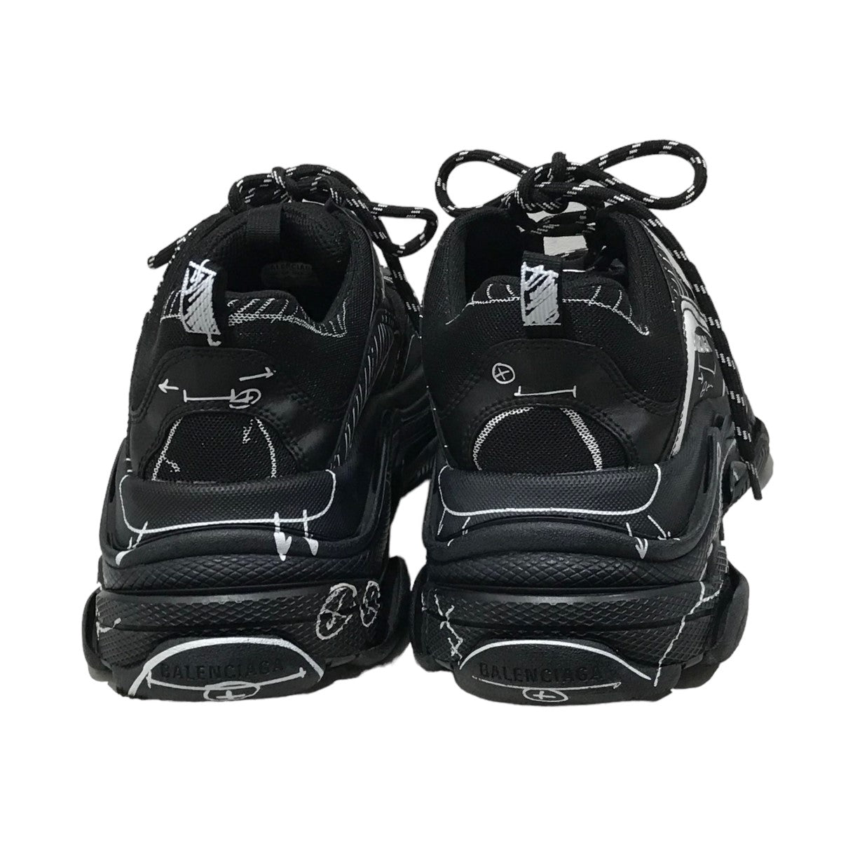 BALENCIAGA TRIPLE S SKETCHトリプルエス スニーカー536737 の古着・中古アイテム