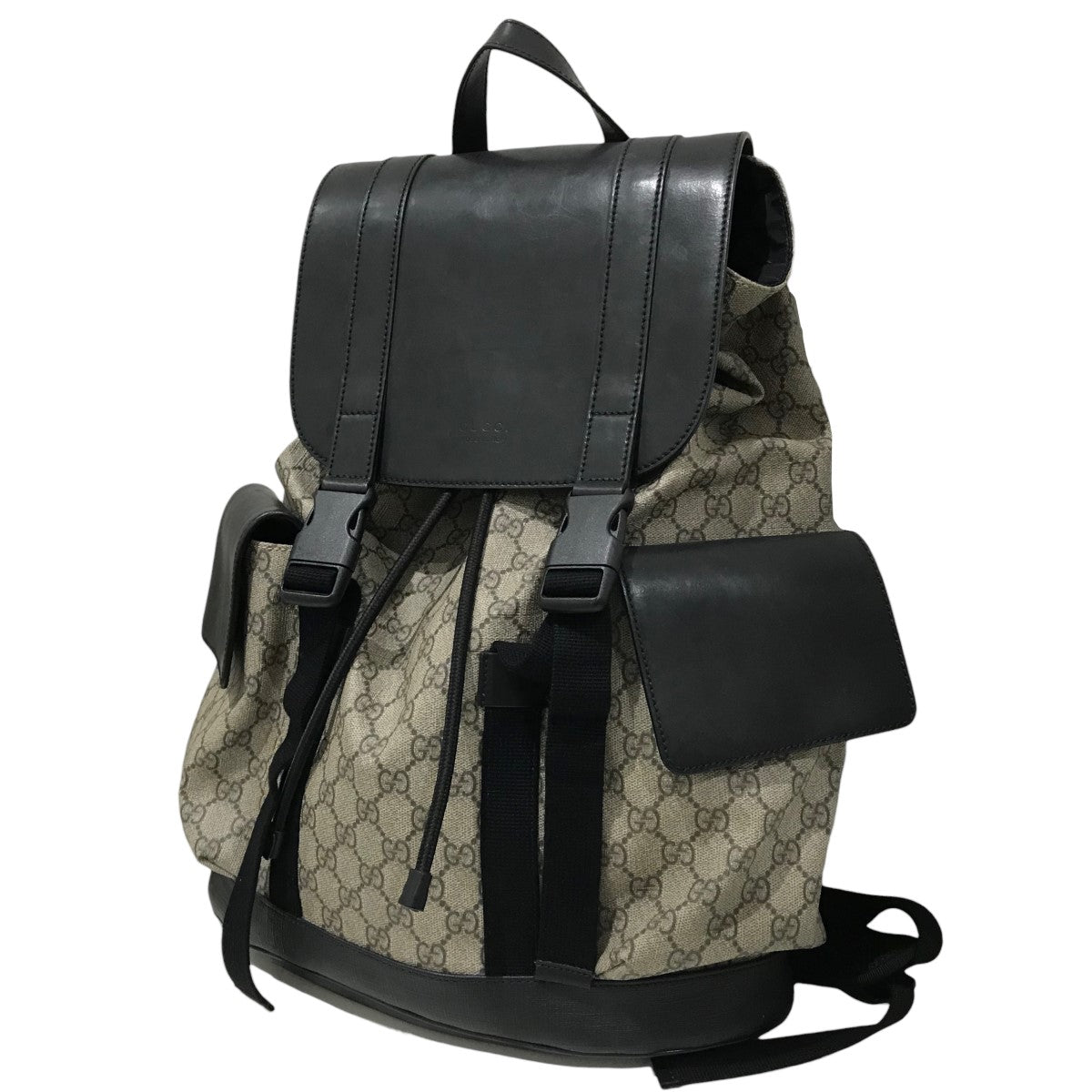 GUCCI(グッチ) GGスプリームキャンバスバックパック450958 450958 213*** ベージュ｜【公式】カインドオルオンライン  ブランド古着・中古通販【kindal】