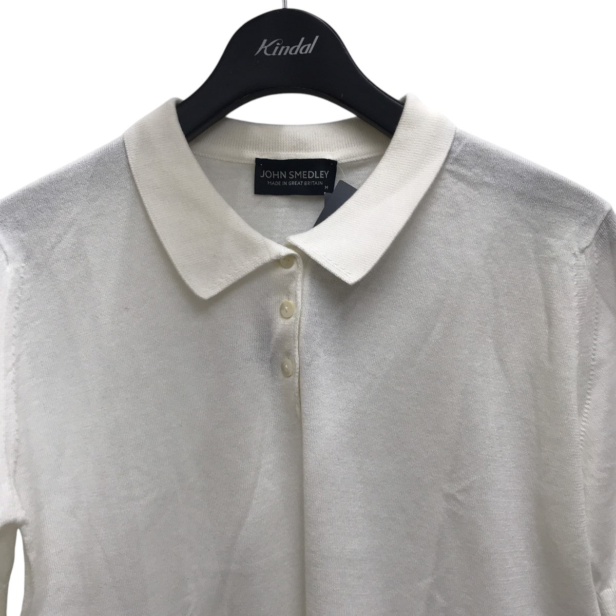JOHN SMEDLEY ニットポロシャツ 古着・中古-6枚目のアイテム画像